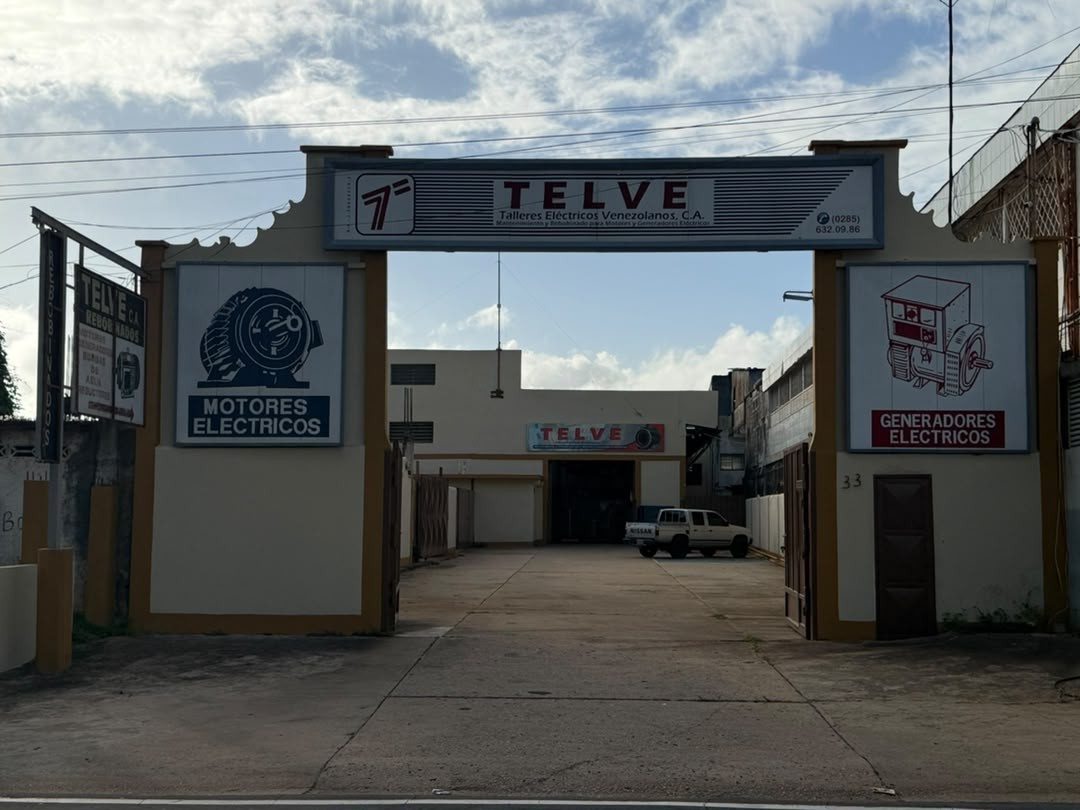Fachada del taller TELVE en Ciudad Bolívar